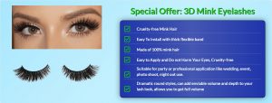 Mink Lashes 3D Mink Eyelashes Reviews, Side Effects, 55% Off & Price